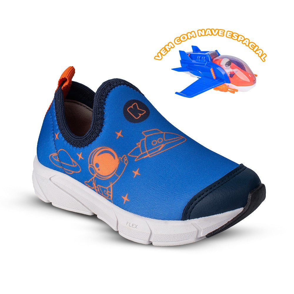 TÊNIS KIDY ENERGY BABY RESPITEC AZUL/MARINHO - Kidy Calçados -