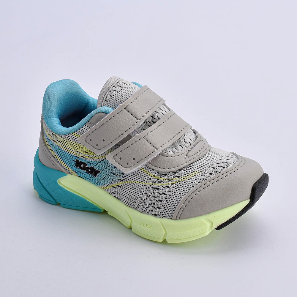 TÊNIS KIDY ENERGY BABY RESPITEC CINZA/AZUL PISCINA Kidy - Kidy Calçados - Tênis