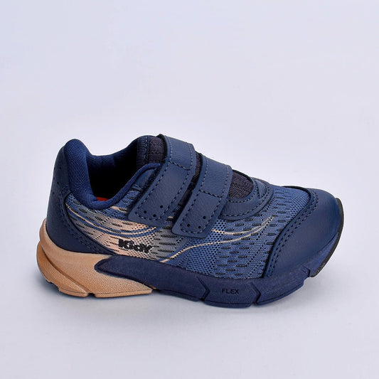 TÊNIS KIDY ENERGY BABY RESPITEC MARINHO/DOURADO Kidy - Kidy Calçados - Tênis