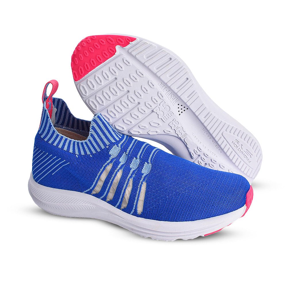 Tênis Kidy Energy Respitec Azul e Pink - Kidy Calçados - Tênis