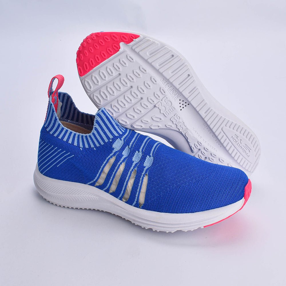 Tênis Kidy Energy Respitec Azul e Pink - Kidy Calçados - Tênis