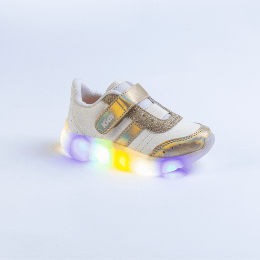 Tênis Kidy Flex Light Ouro - Kidy Calçados - Tênis