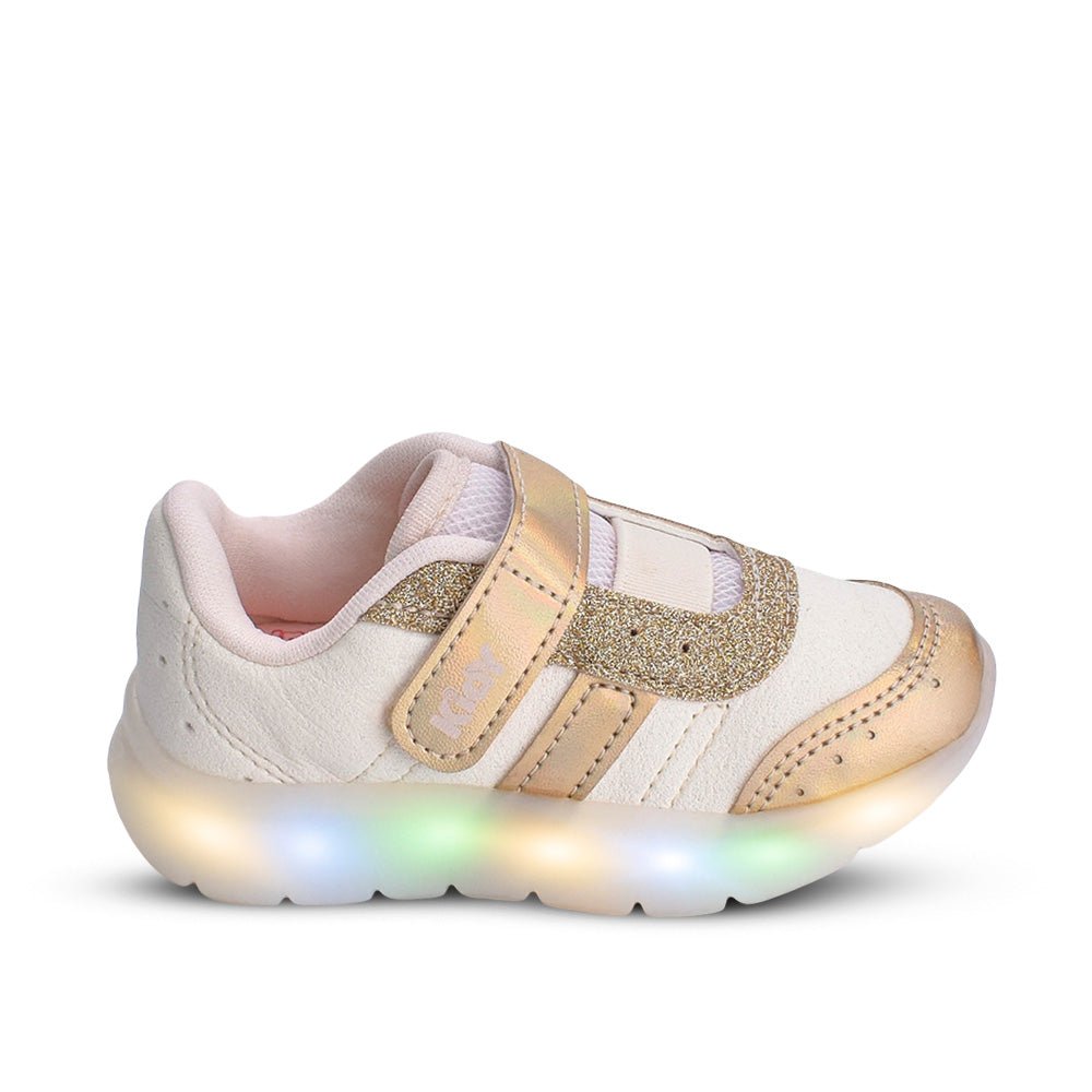 Tênis Kidy Flex Light Ouro - Kidy Calçados - Tênis