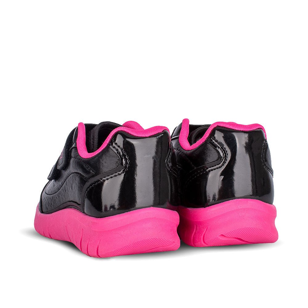 Tênis Kidy Ultra Flex Preto e Pink - Kidy Calçados - Tênis