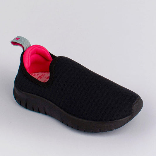 Tênis Kidy Ultra Flex Preto Pink Neon - Kidy Calçados - Tênis