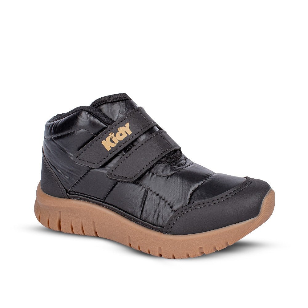 TENIS KIDY ULTRA FLEX PRETO/CREPE - Kidy Calçados - 