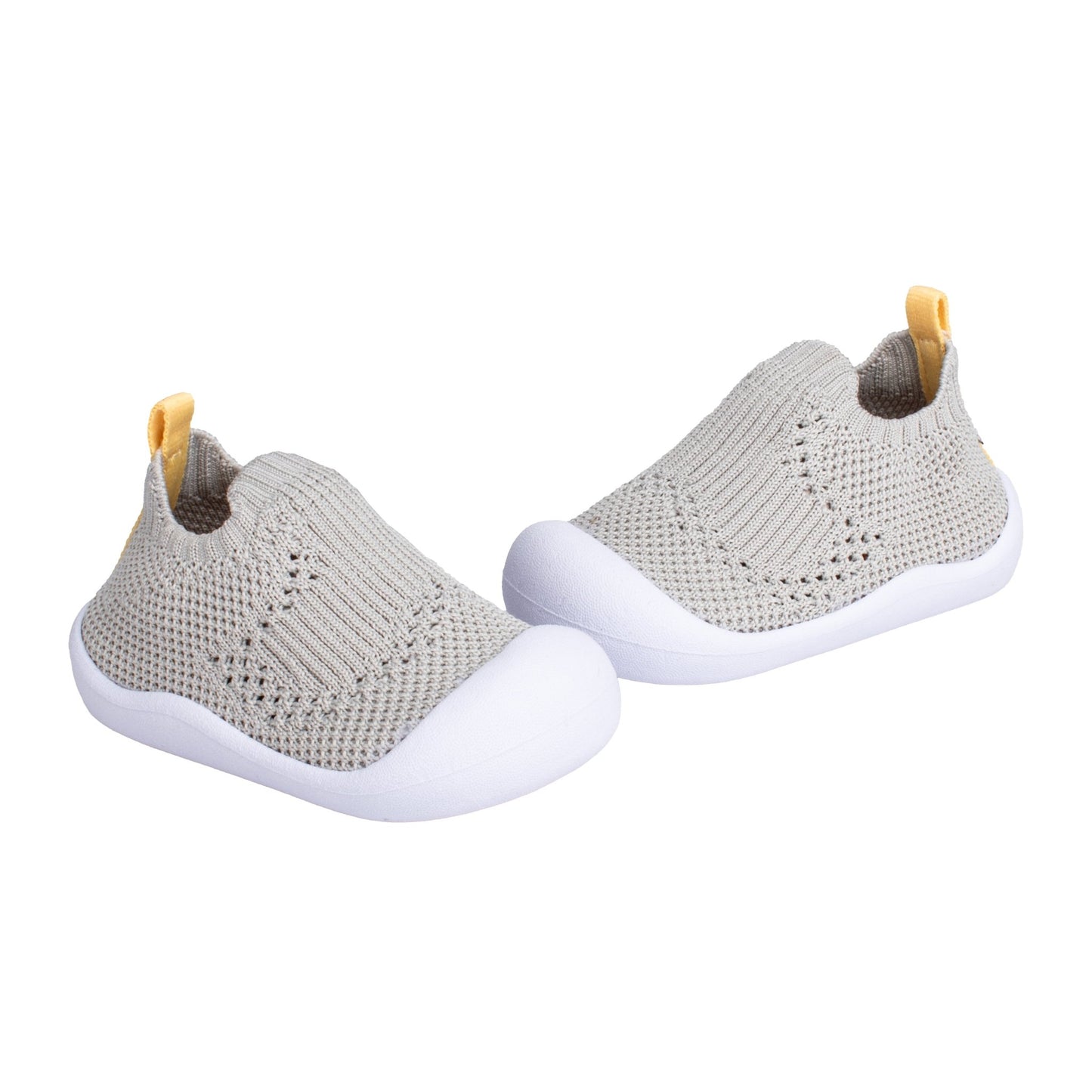 Tenis Meia Infantil Baby Unissex Kidy Cinza Primeiros Passos - Kidy Calçados - 