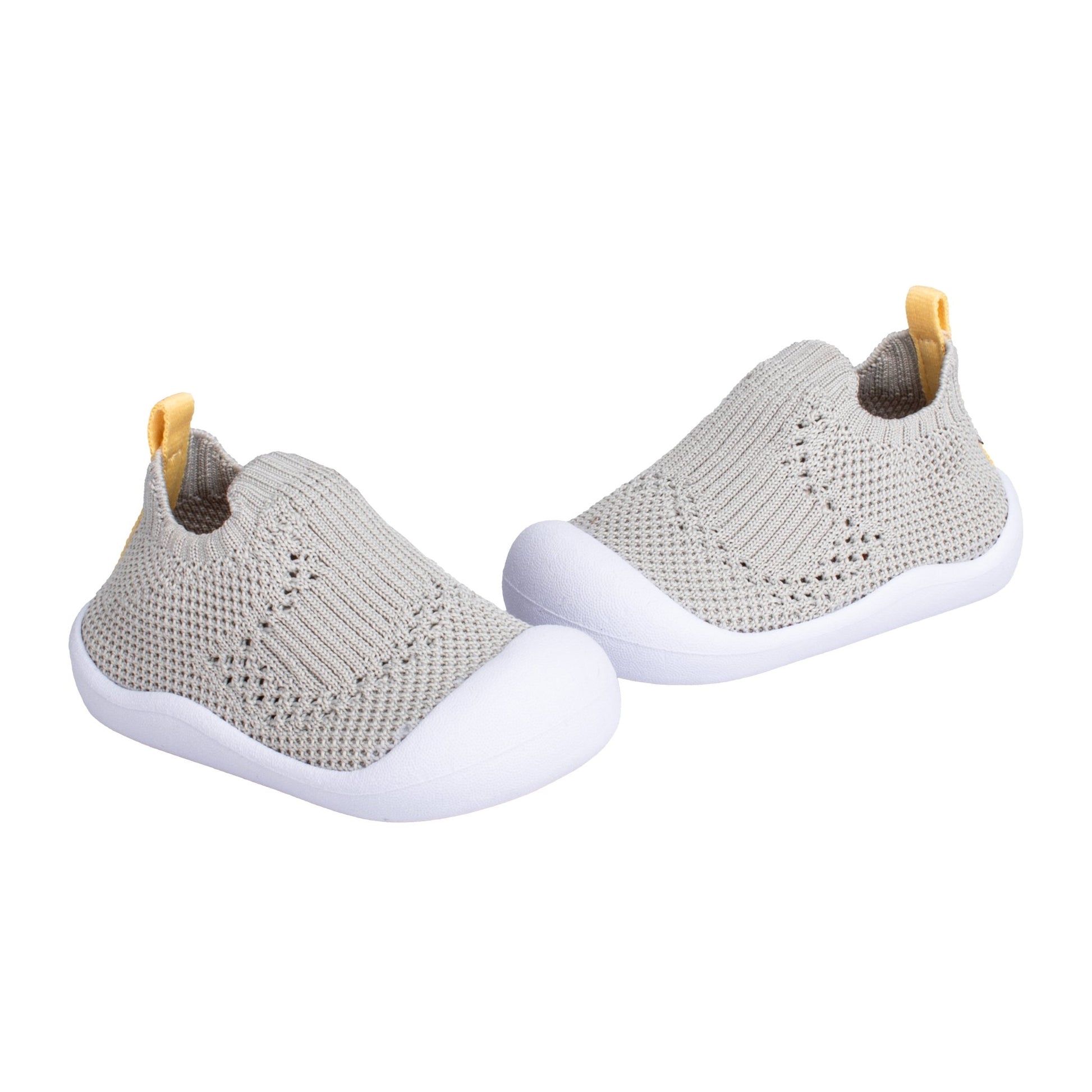 Tenis Meia Infantil Baby Unissex Kidy Cinza Primeiros Passos - Kidy Calçados - 