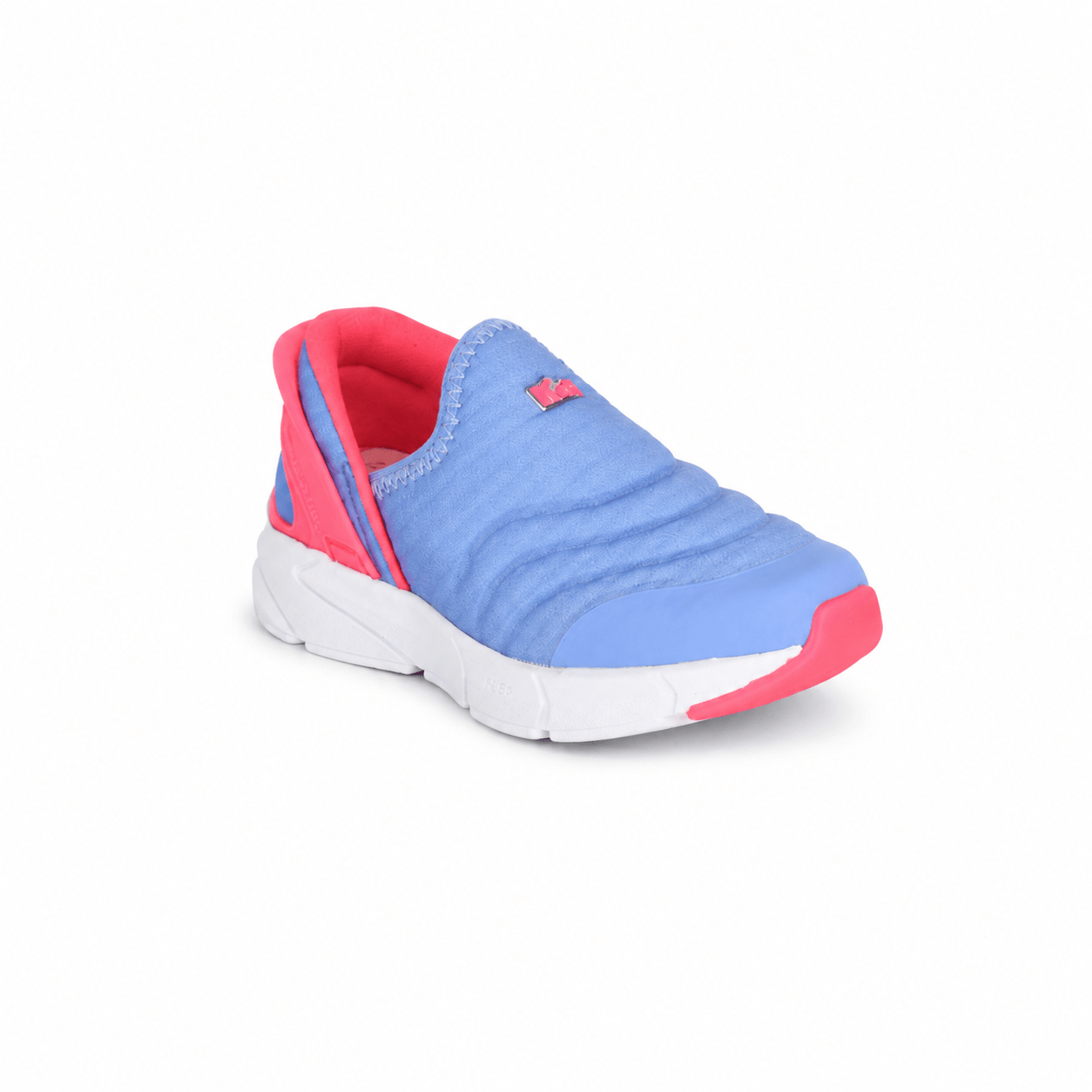 Tênis Menina Infantil Kidy Energy Baby Respitec Azul e Pink - Kidy Calçados - Tênis