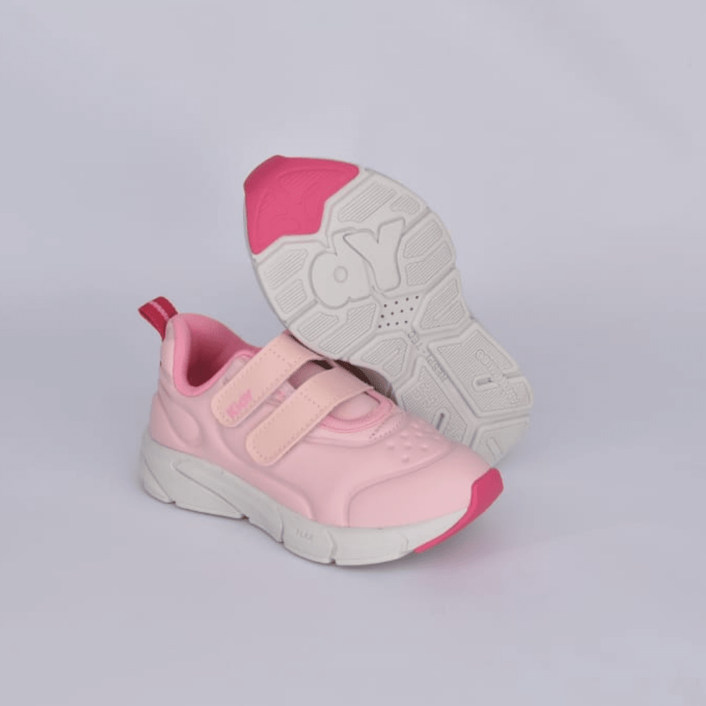 Tênis Menina Infantil Kidy Energy Baby Respitec Rosa e Pink - Kidy Calçados - Tênis