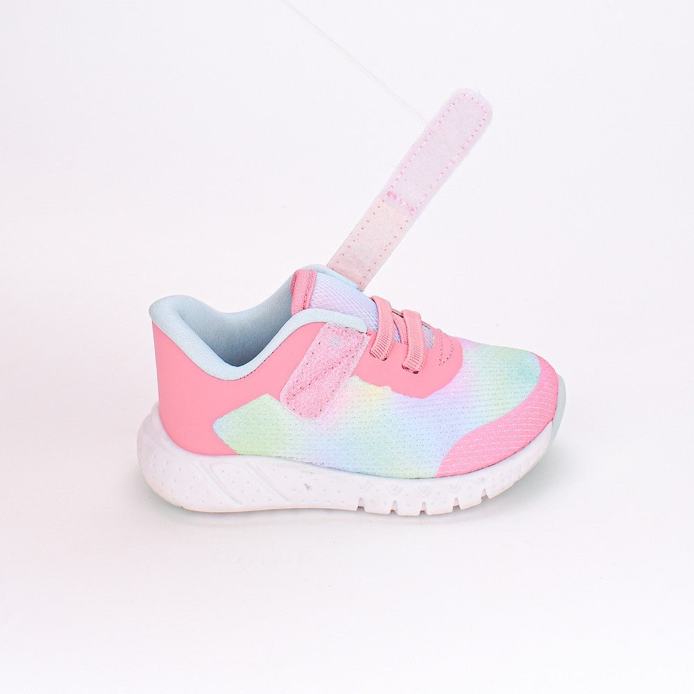 Tênis Menina Infantil Kidy Equilíbrio Pink e Colorido - Kidy Calçados - Tênis