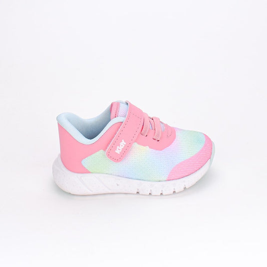 Tênis Menina Infantil Kidy Equilíbrio Pink e Colorido - Kidy Calçados - Tênis
