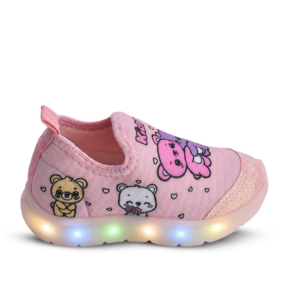 Tênis Menina Infantil Kidy Flex Light Nude - Kidy Calçados - Tênis
