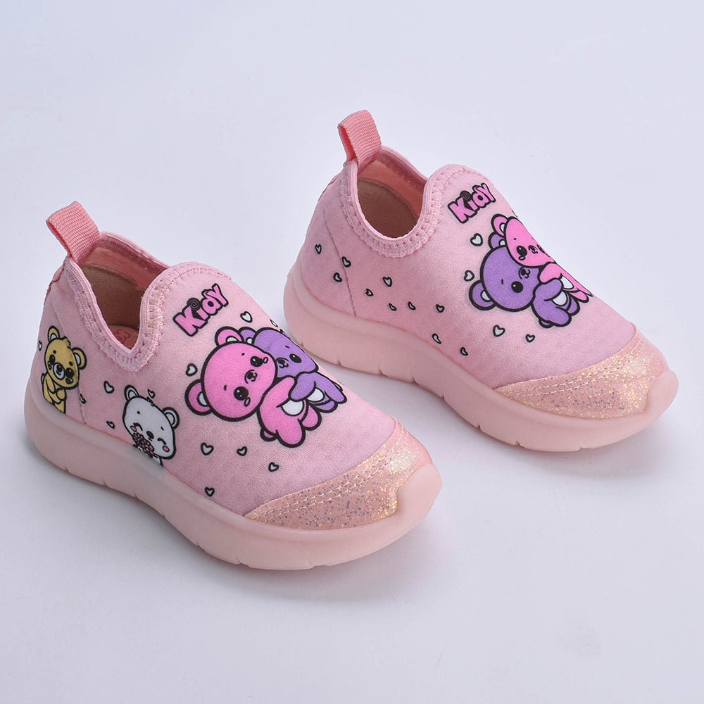 Tênis Menina Infantil Kidy Flex Light Nude - Kidy Calçados - Tênis