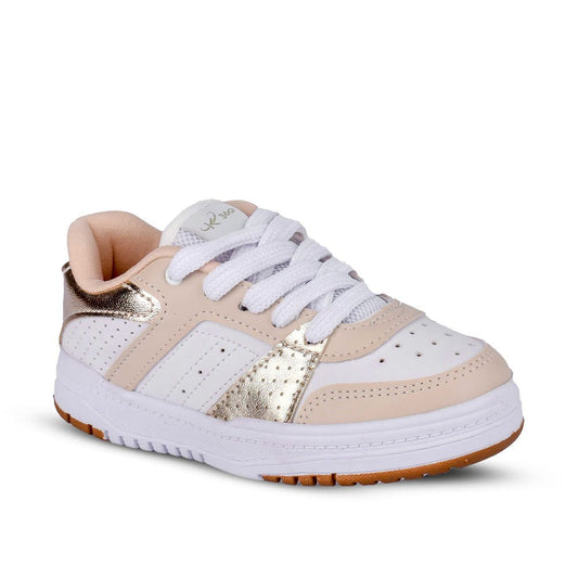 Tênis Menina Infantil Kidy K360 Estilo Branco Estiloso - Kidy Calçados - Tênis