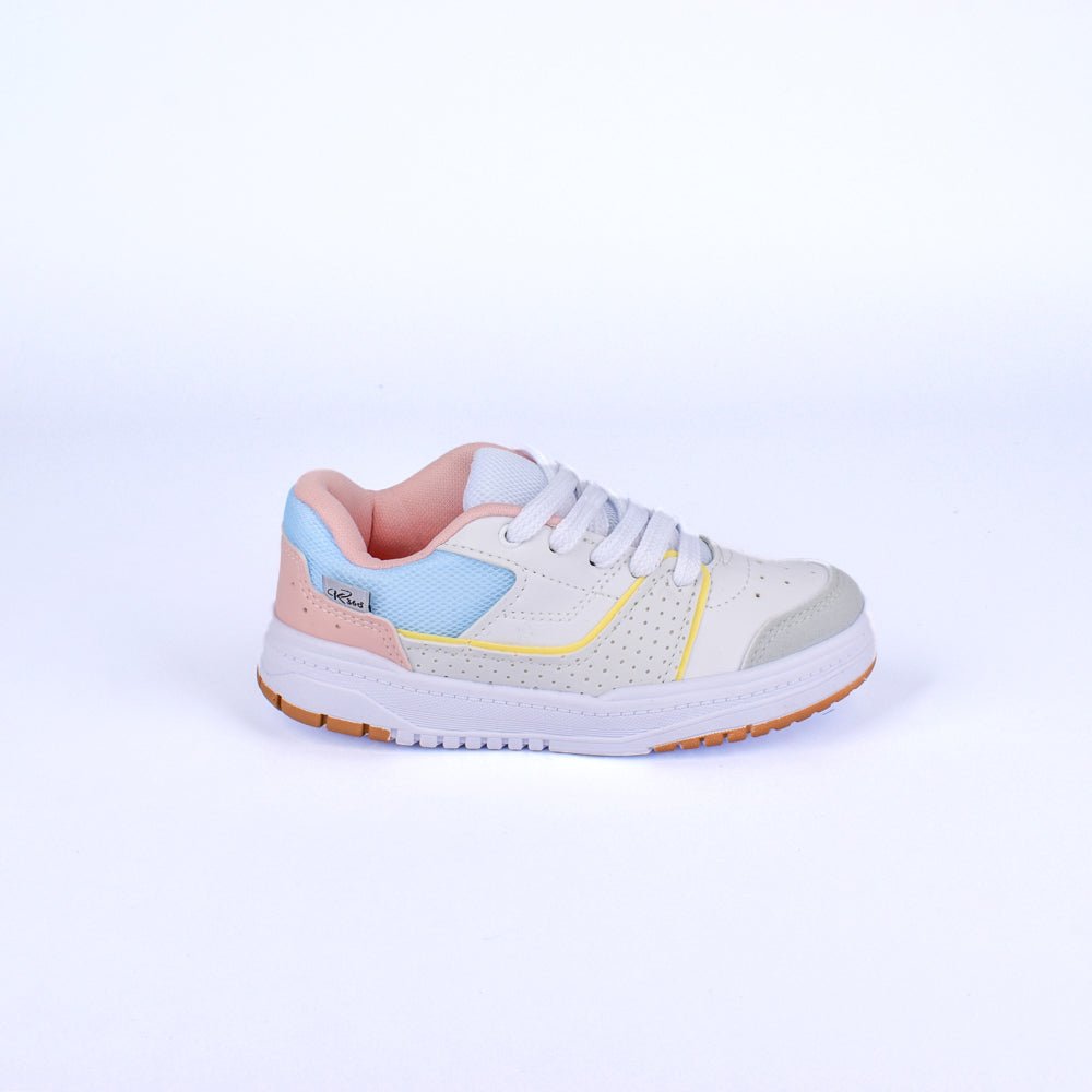 Tênis Menina Infantil Kidy K360 Estilo Streetwear Branco - Kidy Calçados - Tênis