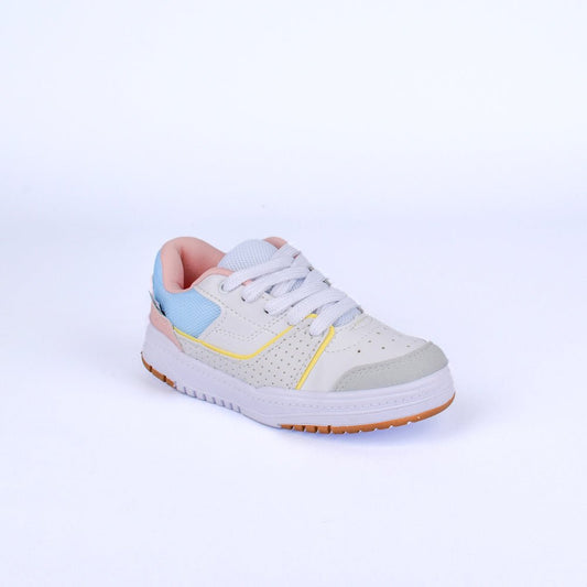 Tênis Menina Infantil Kidy K360 Estilo Streetwear Branco - Kidy Calçados - Tênis