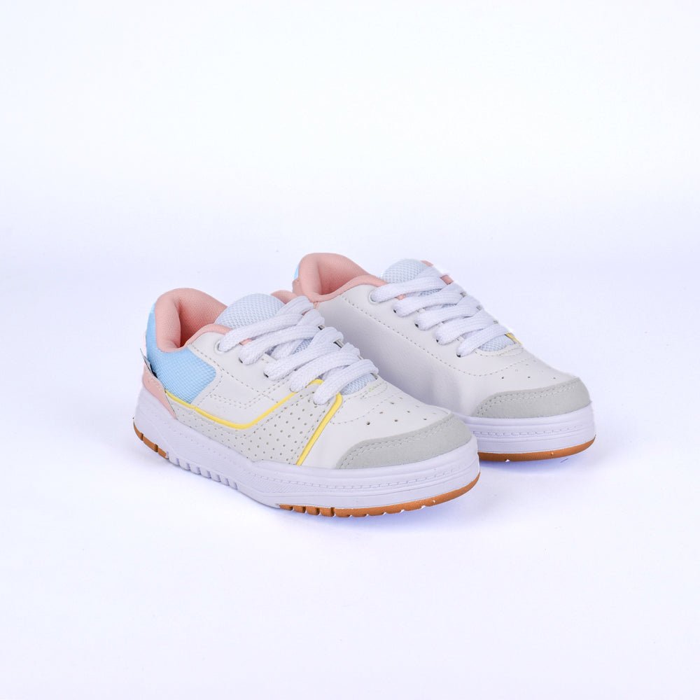 Tênis Menina Infantil Kidy K360 Estilo Streetwear Branco - Kidy Calçados - Tênis
