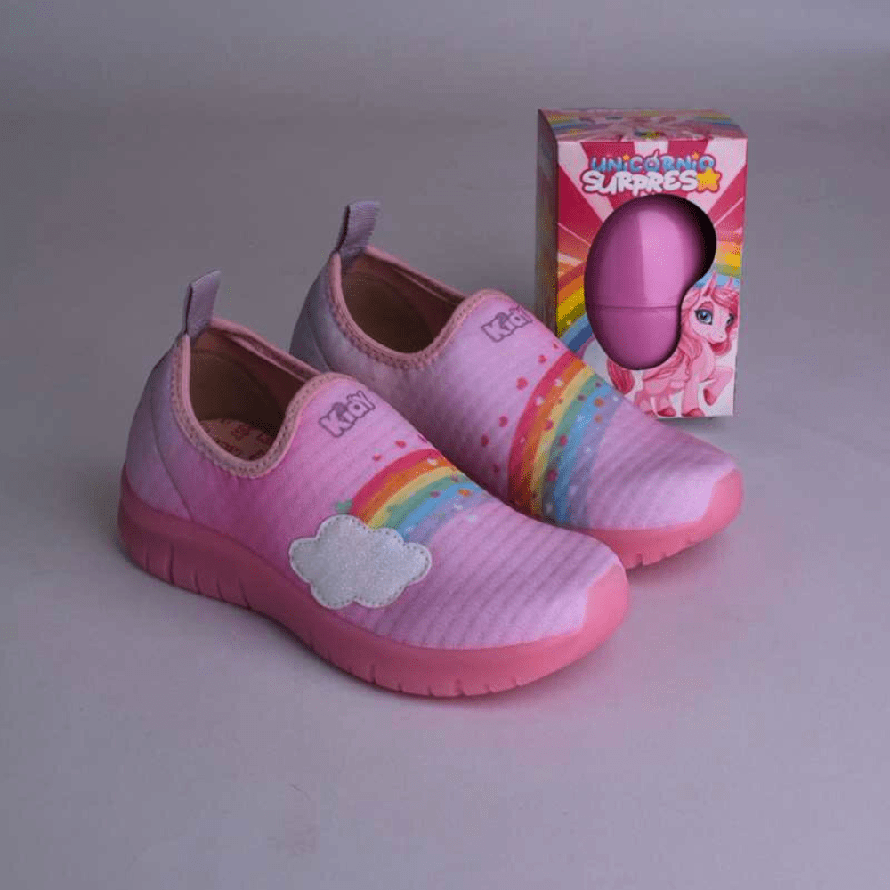 Tênis Menina Infantil Kidy Ultra Flex Rosa - Kidy Calçados - Tênis