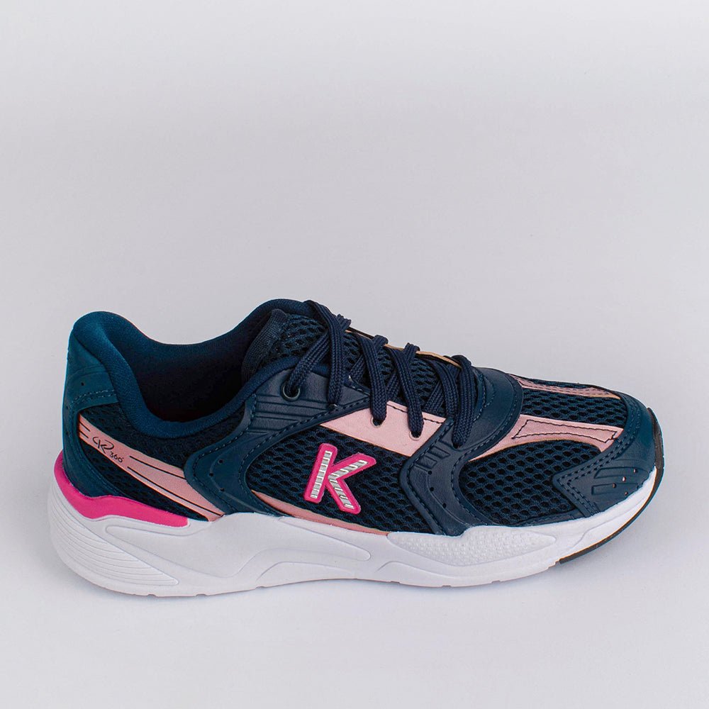 Tênis Menina K360 Retro Marinho Gloss - Kidy Calçados - Tênis