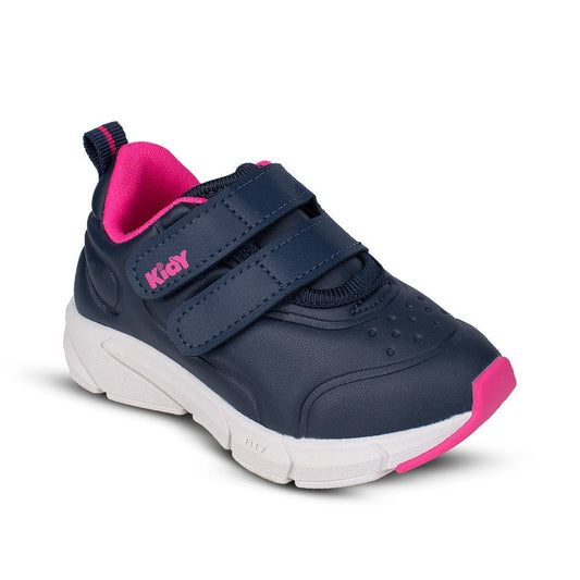 Tênis Menina Kidy Energy Baby Respitec Marinho Gloss - Kidy Calçados - Tênis