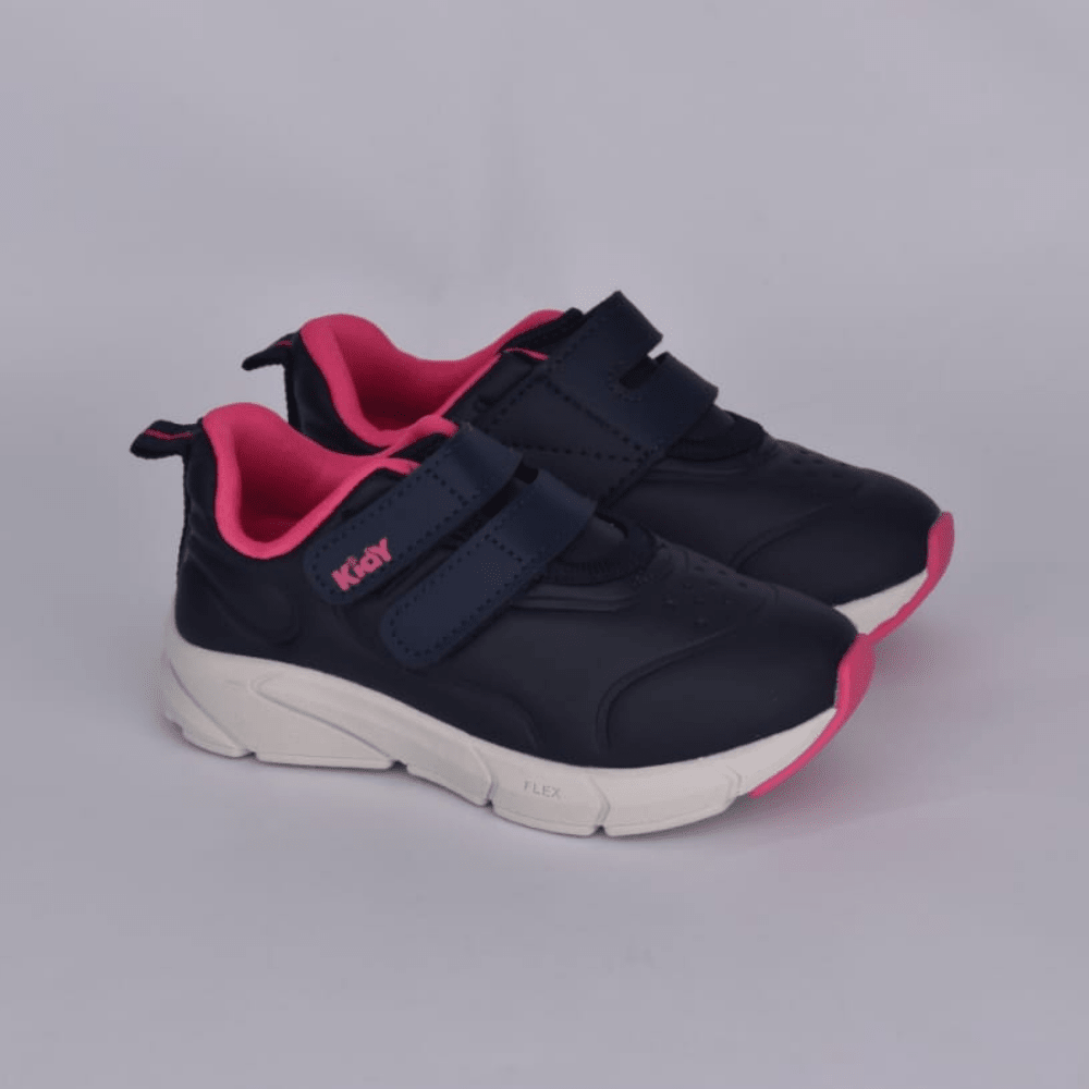 Tênis Menina Kidy Energy Baby Respitec Marinho Gloss - Kidy Calçados - Tênis