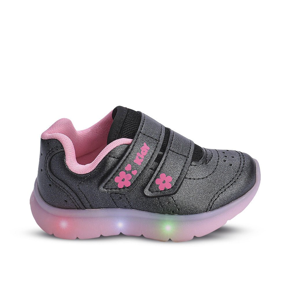 Tênis Menina Kidy Flex Light Preto - Kidy Calçados - Tênis