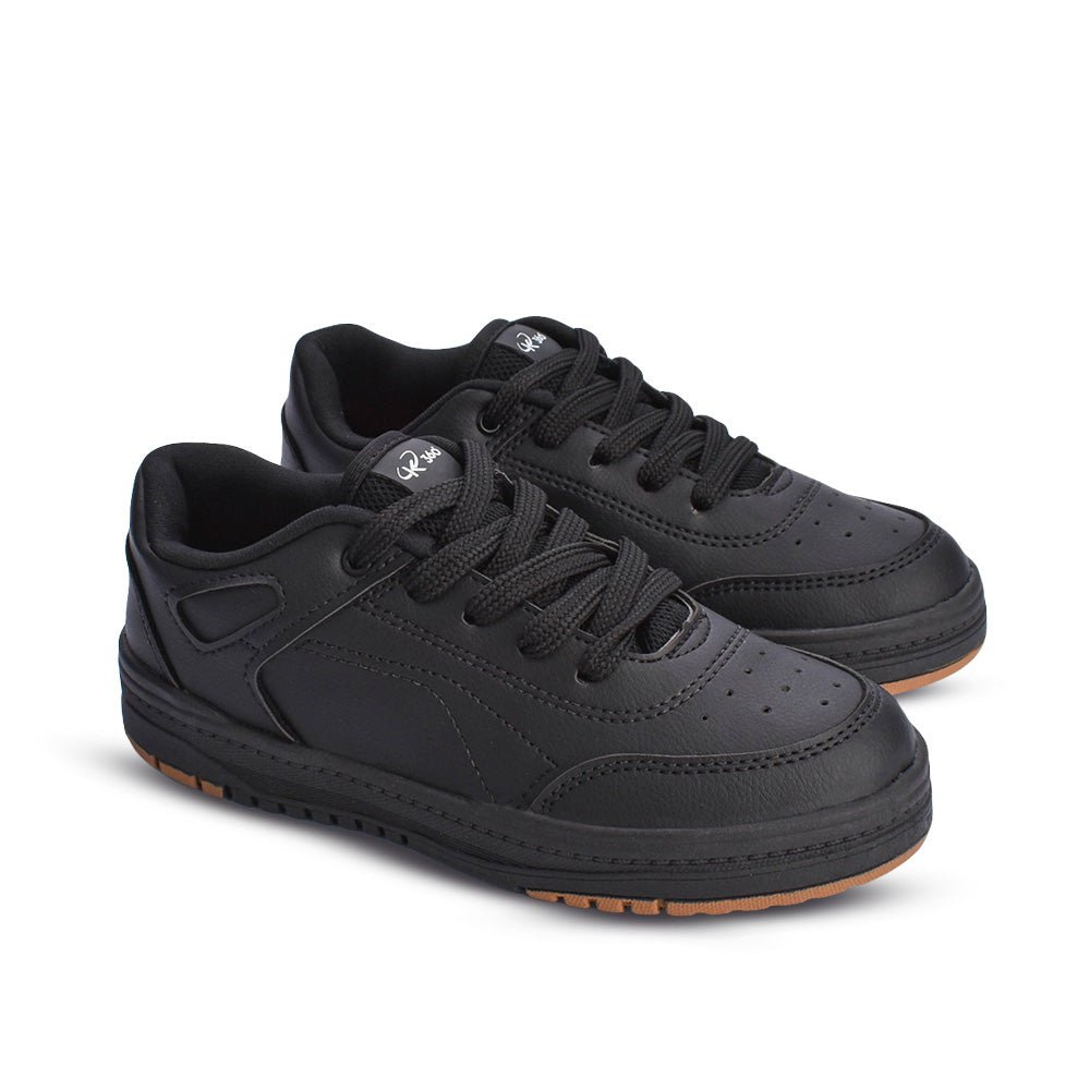 Tênis Menino Infantil K360 Estilo Respitec Preto e Caramelo - Kidy - Kidy Calçados - Tênis