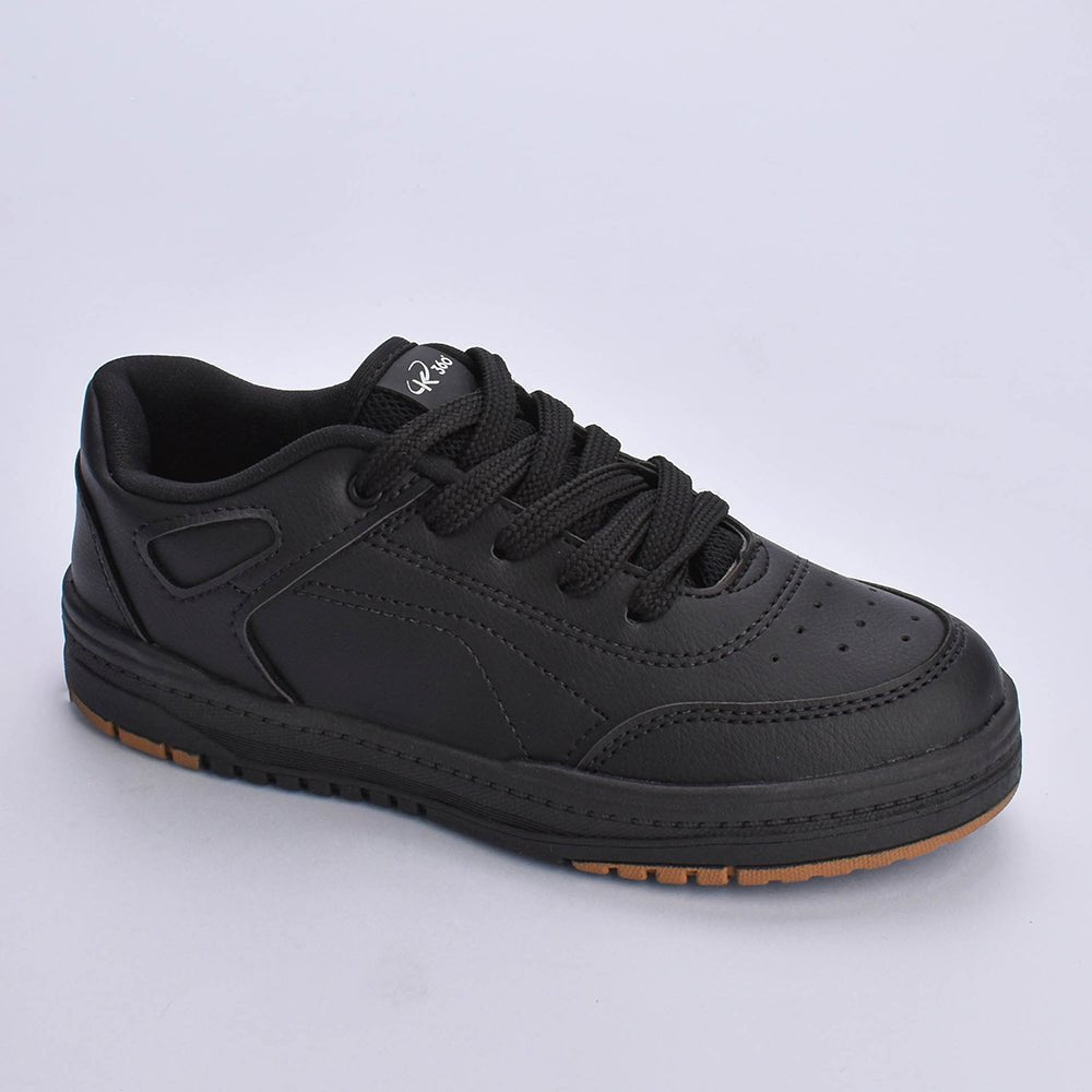 Tênis Menino Infantil K360 Estilo Respitec Preto e Caramelo - Kidy - Kidy Calçados - Tênis