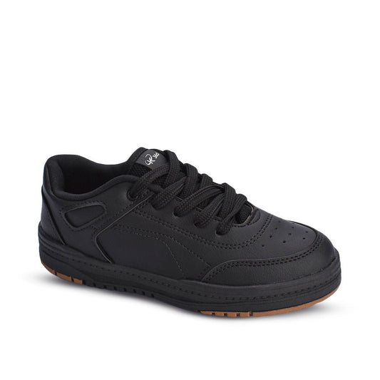 Tênis Menino Infantil K360 Estilo Respitec Preto e Caramelo - Kidy - Kidy Calçados - Tênis