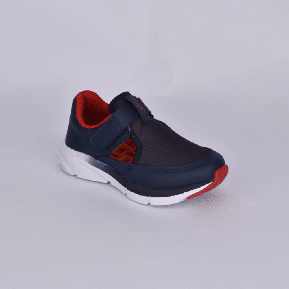 Tênis Menino Infantil Kidy Energy Baby Respitec Marinho e Vermelho - Kidy Calçados - Tênis