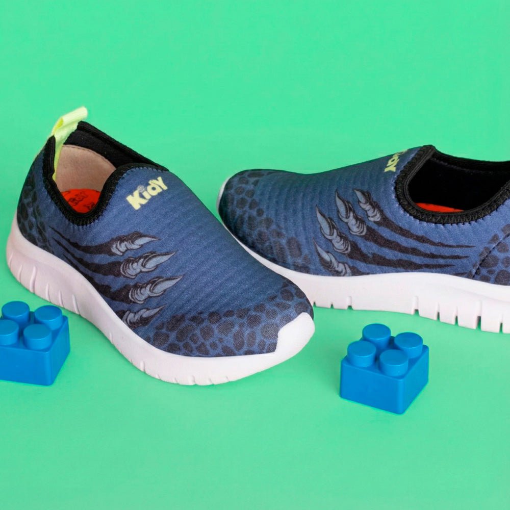 Tênis Menino Infantil Ultra Flex Marinho e Verde - Kidy - Kidy Calçados - Tênis