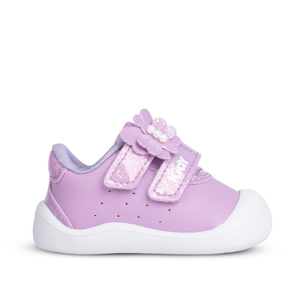 Tênis Sapatilha Infantil Menina Kidy Delicado Velcro Duplo Primeiros Passos - Kidy Calçados - Sapatilha