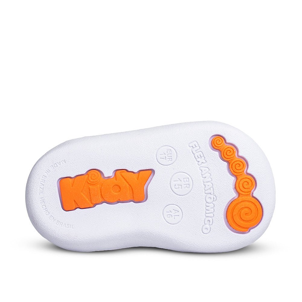 Tênis Sapatilha Infantil Menina Kidy Delicado Velcro Duplo Primeiros Passos - Kidy Calçados - Sapatilha