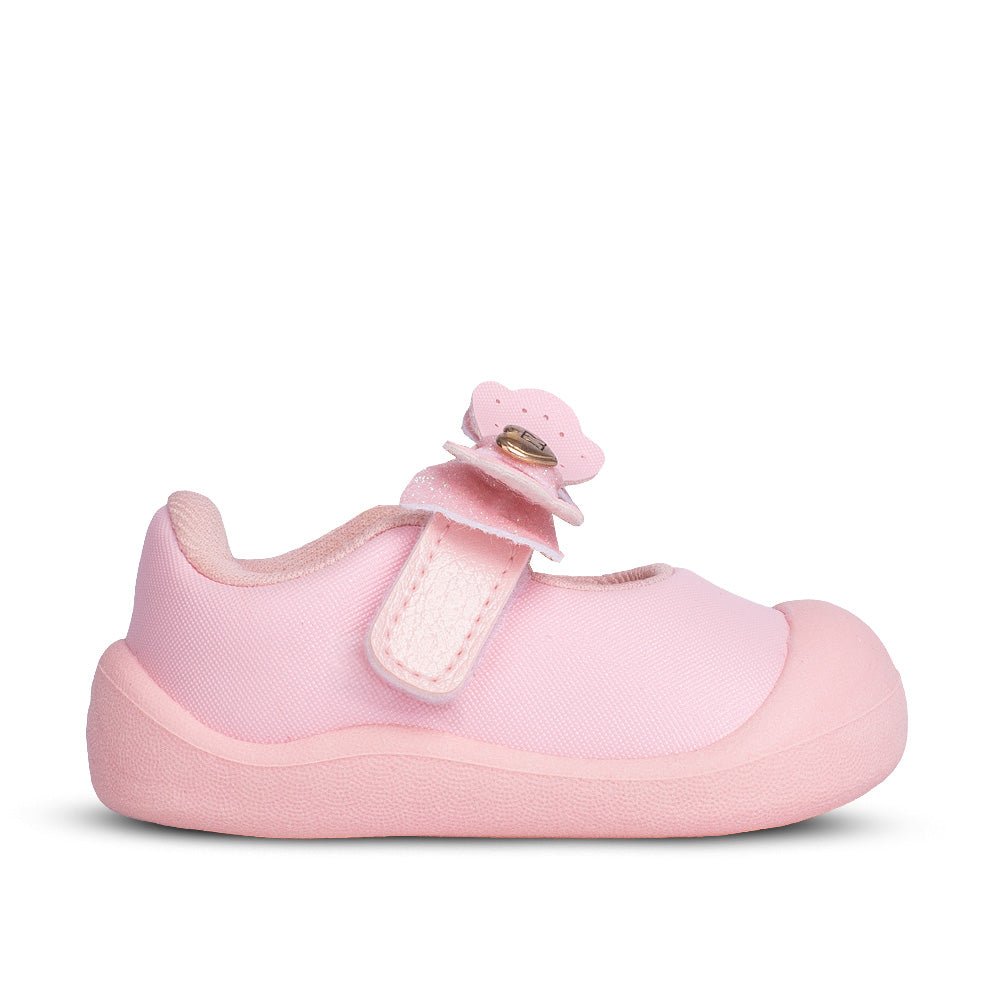 Tênis Sapatilha Infantil Menina Kidy Nude Delicado Primeiros Passos - Kidy Calçados - 