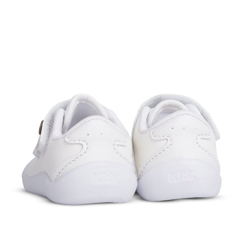 Tênis Sapatilha Infantil Menino Kidy Casual Branco Batizado Primeiros Passos - Kidy Calçados - 