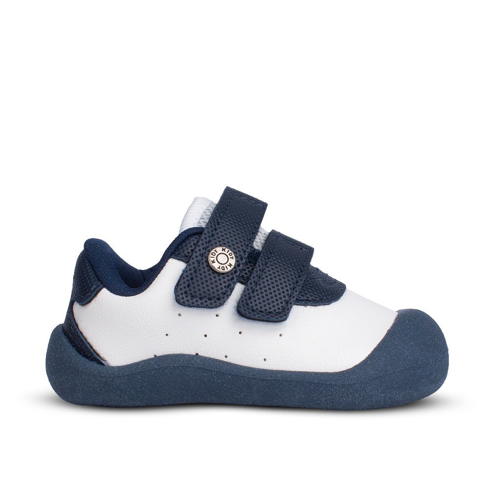 Tênis Sapatilha Infantil Menino Kidy Casual Marinho/Branco Primeiros Passos - Kidy Calçados - 