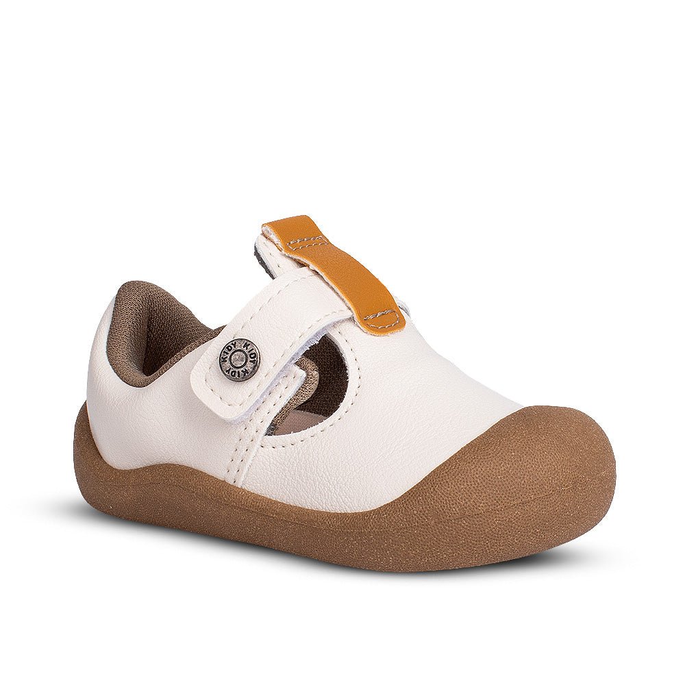Tênis Sapatilha Infantil Menino Kidy Casual Natural Primeiros Passos - Kidy Calçados - 